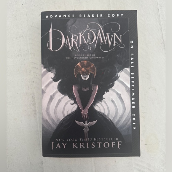 Jay Kristoff Nevernight trilogy: Nevernight, Godsgrave, Darkdawn ARC - Picture 9 of 9